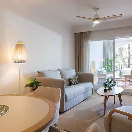 Apartamento Marbella Banus Suites - Banus, Dama De Noche, Stylishly Redecorated - Brand New Furniture, 1Bed-1Bath, Bright Glazed Terrace, 3 S Pools, Beautiful Complex, Ideal For Families